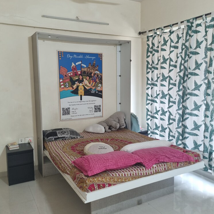Bedroom, concret-sai-saakshaat 2 Bedroom 1215 Sq.Ft. Apartment In Kharghar Sector 6 Navi Mumbai 8816035