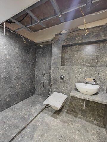 Bathroom in 2 BHK Apartment at Guru Kripa Residency, Chembur – for Rent