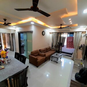 Living Room in 2 BHK Apartment at Giriraj Patil Residency, Kharghar Sector 19 – for Sale