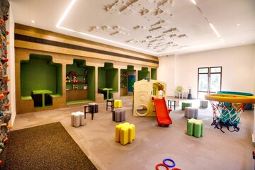 Living Room in 2 BHK Apartment at Lodha Amara, Kolshet Road – for Sale