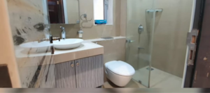 Bathroom in 3 BHK Apartment at Juhu – for Sale