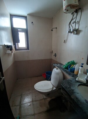 Bathroom in 3 BHK Builder Floor at Eros Garden Villas, Charmwood Village – for Sale