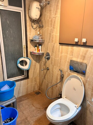 Bathroom in 2 BHK Apartment at Lodha Amara, Kolshet Road – for Rent
