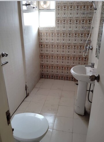 Bathroom in 3 BHK Apartment at Gaur City 2 - 14th Avenue, Sector 16c Greater Noida – for Rent