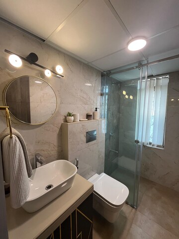 Bathroom in 2 BHK Apartment at IM Applaud 38, Goregaon East – for Sale