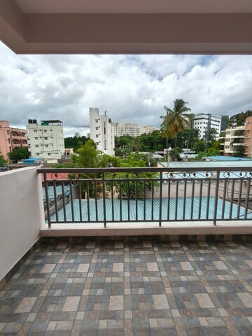 Balcony in 3 BHK Builder Floor at Kaggadasapura – for Rent