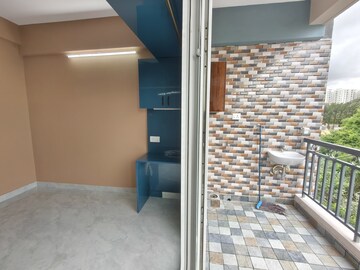 Staircase in 2 BHK Builder Floor at Kaggadasapura – for Rent