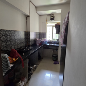Kitchen in 2 BHK Apartment at Lodha Amara, Sandoz Baug – for Rent