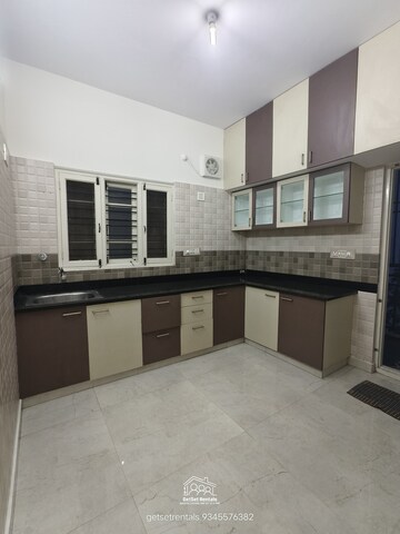 Kitchen in 2 BHK Builder Floor at Hsr Layout – for Rent