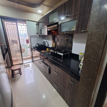 Kitchen in 1 BHK Apartment at Palacia Kingston, Thane West – for Sale