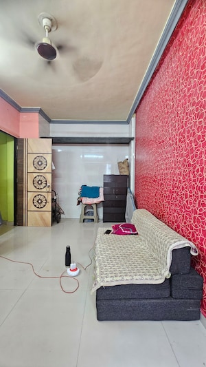 Master Bedroom in 1 BHK Apartment at Hari Om Pooja, Dombivli West – for Sale