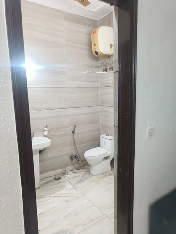 Bathroom in 2 BHK Builder Floor at Rajouri Garden – for Rent