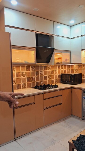 Kitchen in 2 BHK Builder Floor at Subhash Nagar – for Rent