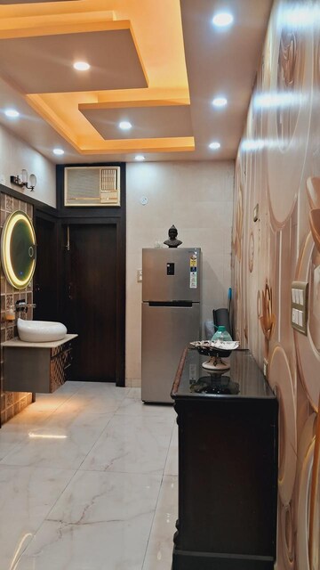 Living Room in 2 BHK Builder Floor at Subhash Nagar – for Rent