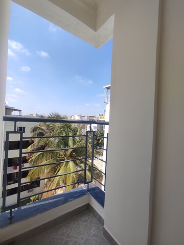 Balcony in 2 BHK Builder Floor at Hsr Layout – for Rent
