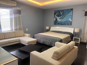 Living Room in 5 BHK Independent House at Karkhana – for Sale