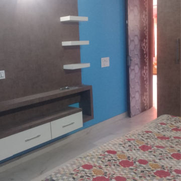 Bedroom in 1 BHK Builder Floor at Aerocity – for Rent