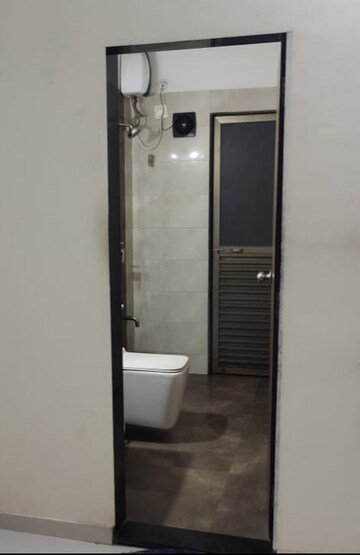 Bathroom in 2 BHK Apartment at Neelkanth Greens, Manpada – for Rent