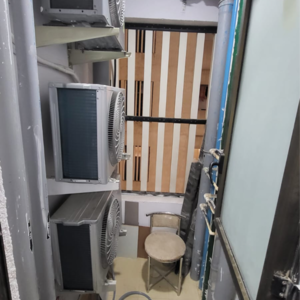 Balcony in 2 BHK Apartment at Raymond Ten X Habitat, Swastik Garden – for Rent