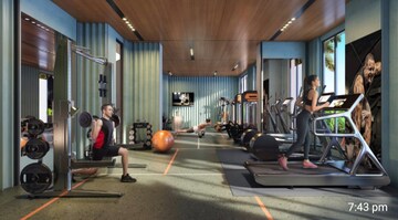 Gym in 1 BHK Apartment at Krishna Complex Kalyan East, Kalyan East – for Sale
