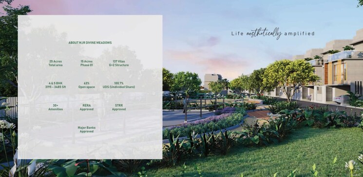 Garden, mjr-divine-meadows 4 Bedroom 3195 Sq.Ft. Villa In Sarjapur Road Bangalore 8816503