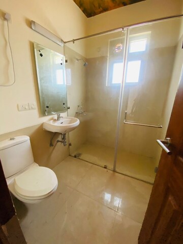 Bathroom in 3 BHK Builder Floor at Emaar Emerald Floors, Sector 65 – for Rent
