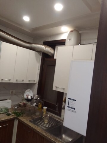 Kitchen in 3 BHK Apartment at Greater Kailash I – for Rent