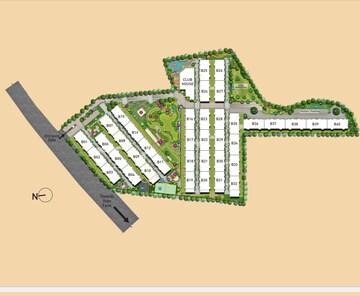 Master Plan in 3 BHK Villa at Birla Alokya, Whitefield – for Sale