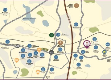 3 BHK Villa – Map Location View at Birla Alokya, Whitefield - for Sale