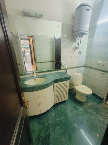 Bathroom in 3 BHK Builder Floor at Greater Kailash ii – for Rent