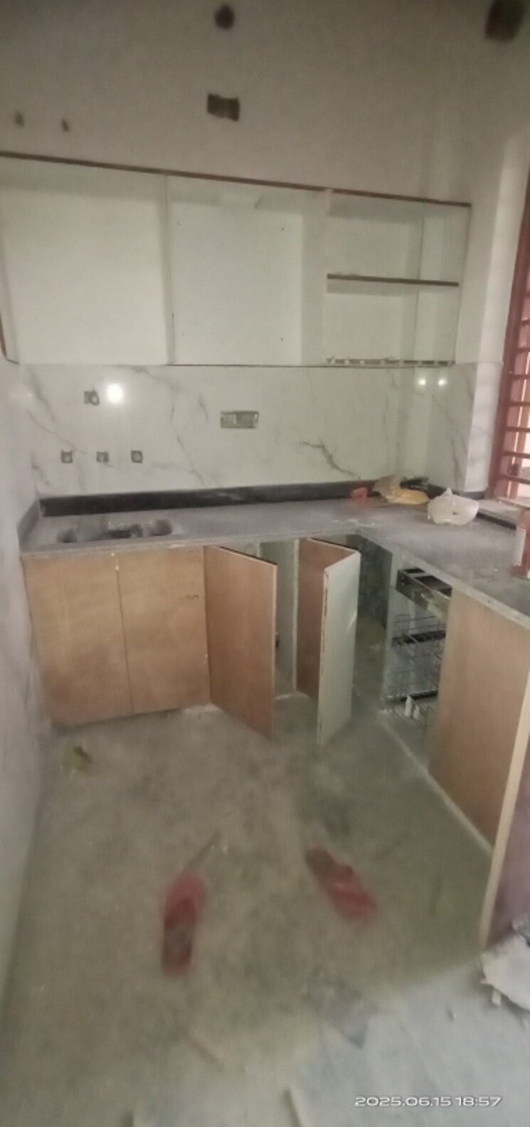 Kitchen, raksha puram 3 Bedroom 88 Sq.Yd. Independent House In Raksha Puram Meerut 8816659