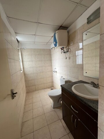 Bathroom in 3 BHK Apartment at SS The Coralwood, Sector 84 – for Rent