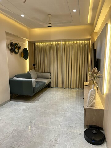 Living Room in 1 BHK Apartment at Ghansoli Sector 15 – for Sale