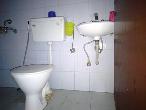 Bathroom in 2 BHK Apartment at Belani Hiland Willows, Rajarhat – for Sale