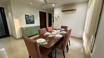 Living Room in 3 BHK Apartment at Defence Colony – for Rent