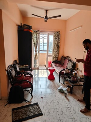 Living Room in 2 BHK Apartment at Hiland Woods, Rajarhat – for Sale