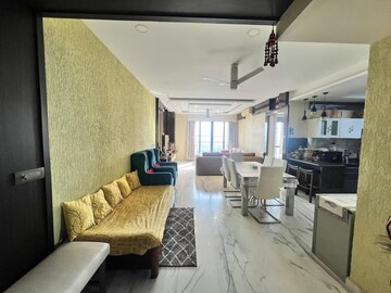 Living Room in 3 BHK Apartment at Bengal Urbana Apartments, Em Bypass – for Rent