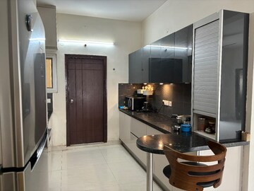 Kitchen in 3 BHK Apartment at Sri Venkateswara Chaturbhuja Homes, Hi Tech City – for Rent