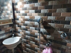 Bathroom in 2 BHK Apartment at Rajarhat – for Sale