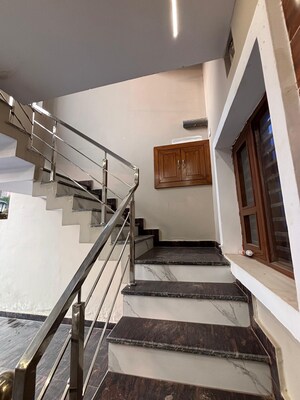 Staircase in 4 BHK Independent House at Greater Mohali – for Sale