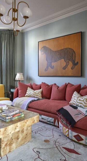 Living Room in 1 BHK Builder Floor at Malviya Nagar – for Rent