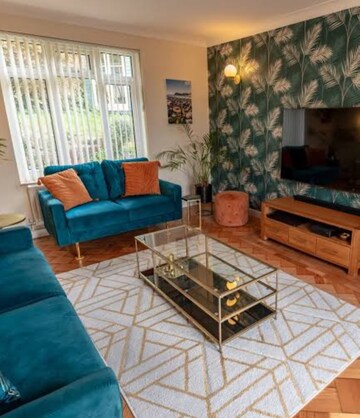 Living Room in 2 BHK Builder Floor at Malviya Nagar – for Rent