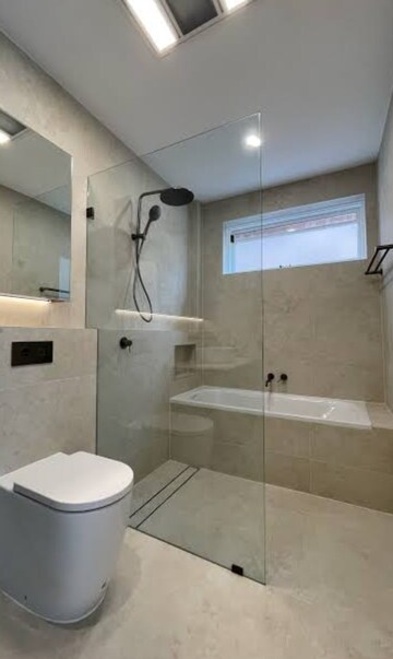 Bathroom in 2 BHK Builder Floor at Malviya Nagar – for Rent