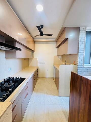Kitchen in 2.5 BHK Apartment at One Hiranandani Park, Ghodbunder Road – for Rent