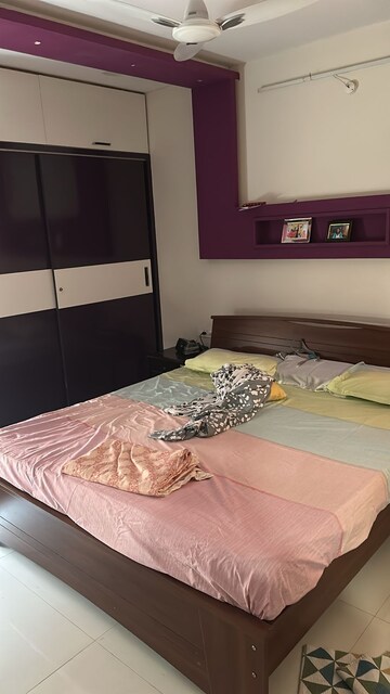 Bedroom in 3 BHK Apartment at Creative Koven Udaya Cresent, Kondapur – for Rent