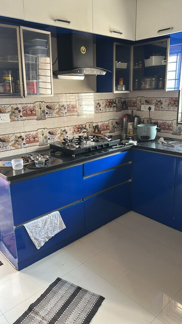 Kitchen in 3 BHK Apartment at Creative Koven Udaya Cresent, Kondapur – for Rent