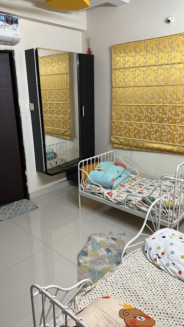 Bedroom in 3 BHK Apartment at Creative Koven Udaya Cresent, Kondapur – for Rent