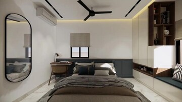 Master Bedroom in 3 BHK Apartment at Prestige Tranquil, Kokapet – for Rent