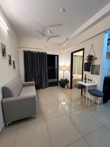 Master Bedroom in 1 BHK Apartment at Duville Riverdale Heights, Kharadi – for Rent