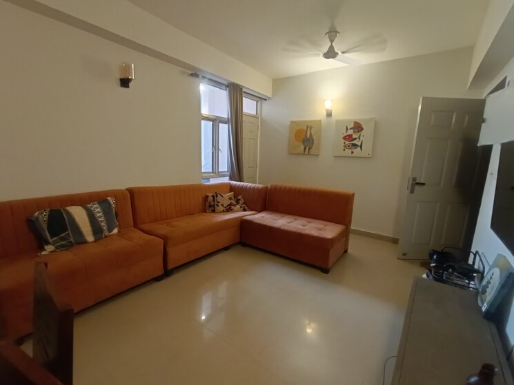 Living Room, aims-golf-city 1 RK 400 Sq.Ft. Apartment In Sector 75 Noida 8816927